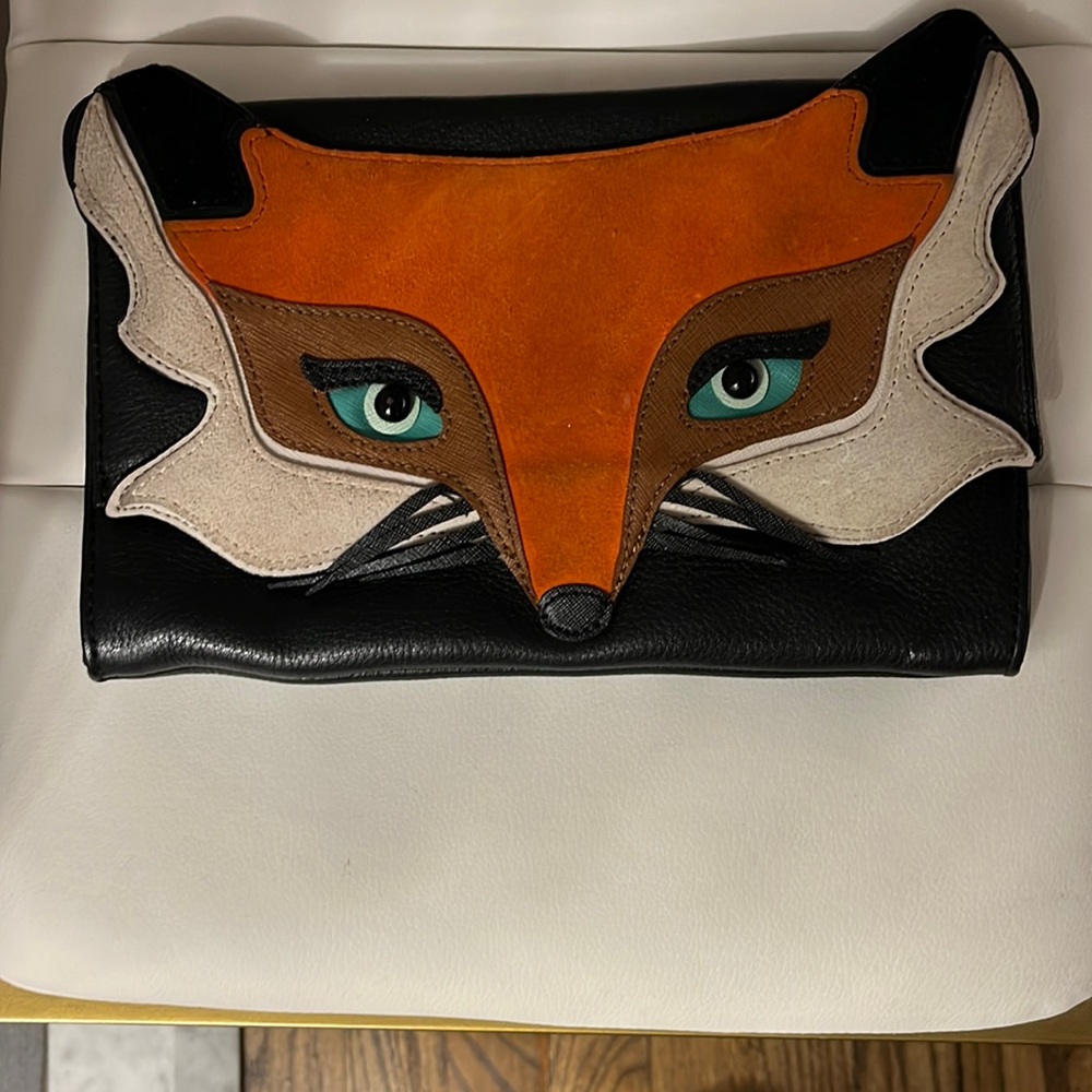 Kate spade fox clutch